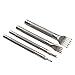 Vktech Stainless Steel1 2 4 6 Prong Diamond Chisel Leather Craft Tools Hole Punch Tool Set DIY
