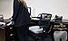 NaturaWell Orthopedic Comfort Seat Cushion (Gray) Best For Office Chairs And Car Seats! Won't Flatten With Extended Use!