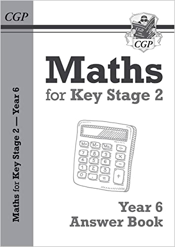KS2 Maths Answers for Year 6 Textbook (CGP Year 6 Maths)