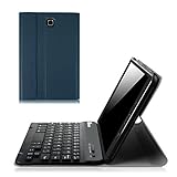 Fintie Keyboard Case for Samsung Galaxy Tab E 8.0, Slim Lightweight Stand Cover with Magnetically Detachable Bluetooth Keyboard for Galaxy Tab E 32GB SM-T378/Tab E 8.0 SM-T375/SM-T377, Navy