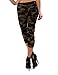 Exocet Womens Cotton Cropped Camo Jogger Pant