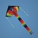 Fun Central AY979 Rainbow Delta Kite Premium, Kites for Kids - 43 Inch