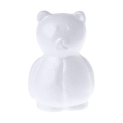 Huyiko Modélisation Animaux Forme Blanc Polystyrène Mousse