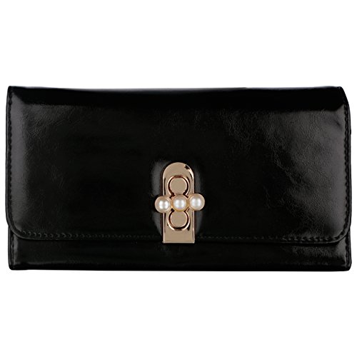 Gio-Collection-Womens-Black-Wallet