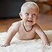 Natural Baltic Amber Teething Necklace For Babies - Anti Inflammatory, Drooling & Teething Pain Relief - Cognac Color - Polished - Unisex, 12.5 Inches, Screw Clasp, Knots - Perfect Baby Shower Gift