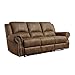 Coaster Furniture Sir Rawlinson Motion Sofa with Nailhead Studs Buckskin Brown 650151