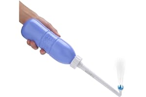 TURMZPY Portable Bidet 600 ml Travel Bidet Plastic EVA Bottle Personal Hygiene Bidets Cleaning Device