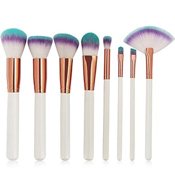 Amazon Com Docolor Professional Fan Makeup Brushes Face