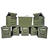 Eight-Cans-8-Pack-of-Brand-New-Mil-Spec-PA108-Fat-50-Cal-Saw-Box-Ammo-Cans-WITHOUT-Stencils