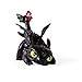 Dreamworks Dragons 20064364 Trac Ride Ons-Toothless Nightfury (Crouching) Action Figure