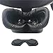 Esimen VR Face PU Leather Cover Mask & Face Pad for Oculus Rift S Face Foam Cushion Cover Replacement Comfort Set