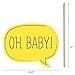 Big Dot of Happiness Baby Neutral - Baby Shower Photo Booth Props Kit - 20 Count