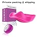 Vibrating Panties Vibrator, Invisible Wearable Mini Small Bullet Vibrator Stimulate Clitoris Wireless Remote Control Adult Sex Toys for Women and Couples (Pink)