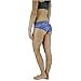 adidas Womens Women's cheekster underwear, Macro Heather Stripe Pennant Purple/Semi Solar Slime, Medium/Large