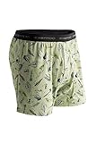 ExOfficio Men's Give-N-Go Printed Boxer, Marsh/Flys, Medium