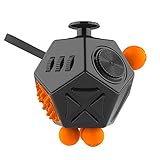 Mysj 12-side Anti-anxiety Stress Cube Pressure Relief Increasing Focus Toy for Adult and Children