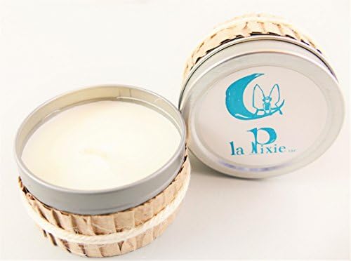 Soy Wax Candle, 100% Organic Bamboo Tree Scent . LaPixie Vida Aromatherapy Massage Candle for Home Fragance, Spa and Relaxation. Bath, Bedroom, Yoga Studio
