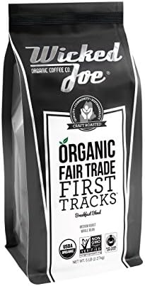 Wicked Joe Organic Coffee Fair Trade Organic Whole Bean