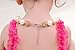 VCMART Girls Chunky Bubblegum Beaded Necklace & Bracelet Set,15.7