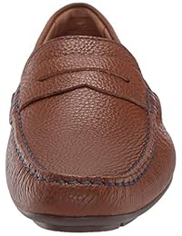 Driver Club USA - Mocasín de piel auténtica para hombre, fabricado en Brasil