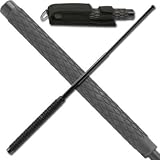 26 Inch-Self Defense Stick W/ Case and SKULL KEYCHAIN- ninja martial art protection