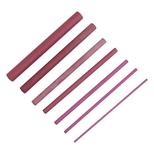 TOPINCN Ruby Sharpening Grindstone Abrasives Polishing Oil Stone Sharpener Sharpening Stone Whetstone Tool(100 * 5)