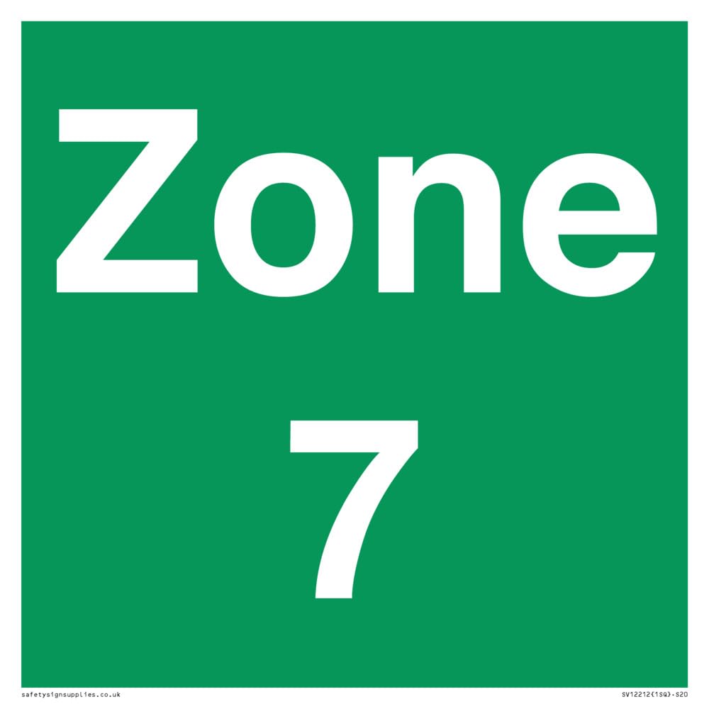 Zone 7 Sign - 200x200mm - S20