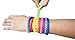 Swirly Bands - Fidgeting, ADHD, Autism - Sensory and Motor Aid Stretch & Light Chew Bracelets Sprectrum Crystal
