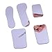 Angzhili 5Pcs/Set Dental Photography Mirrors Intraoral Mirrors Orthodontic Reflector Mirror,Two-Sided Glass Occlusal Mirror