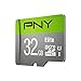 PNY Elite 32GB microSDHC Card -UHS-I, U1, up to 85MB/Sec (P-SDU32U185EL-GE)