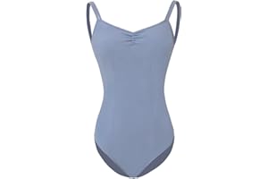 ROYAL SMEELA Women’s Camisole Dance Leotards with Adjustable Straps Ballet for Women Girls Backless Ballet Dance Leotards