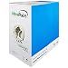 NavePoint Cat6 (CCA), 1000ft, White, Solid Bulk Ethernet Cable, 550MHz, 23AWG 4 Pair, Unshielded Twisted Pair (UTP) primary