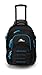 High Sierra Ultimate Access 2.0 Carry-On Wheeled Backpack, Black/Blue Print, One Size