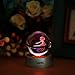 AXAYINC 3D Crystal Ball LED Night Lights Advance Laser Engraving Children's Gift (Gardevoir)