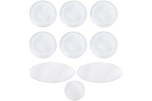 Saxophone Key Buttons, Premium 9Pcs Inlays for Alto Tenor Soprano, Key Buttons Accessories for Musicians Students Performers 