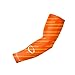 EvoShield Compression Speed Stripe Arm Sleeve, Orange, Large/X-Large