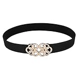 GRACE KARIN Women Metal Stretch Elastic Waist Belt Waistband (MultiColor)