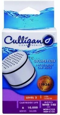Culligan WHR-140 Replacement Shower Filter Cartridge for WSH-C125, HSH-C135, ISH-100 Shower Units by Culligan