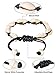 meekoo 2 Pieces Boho Natural Shell Anklet Bracelet Handmade Beach Foot Jewelry Adjustable Beaded Anklet for Women