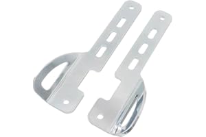 Cnamid5 Fork Trailer Hook Front Tie Down Brackets Brackets Holder Aluminum Chrome For Harley Touring Street Glide FLHX 2024 1