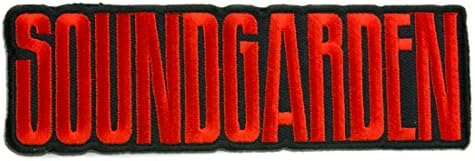 Soundgarden Band Patch Iron on Applique Alternative Grunge Clothing Hard Rock