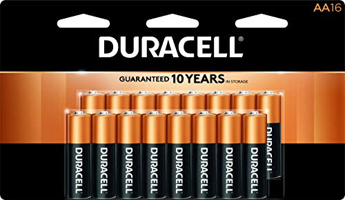 Duracell - CopperTop AA Alkaline Batteries-16 count