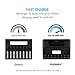 Tenergy TN480U 8-Bay LCD Display Fast Charger for NiMH AA AAA Rechargeable Batteries and 8pcs 2500mah AA Rechargeable Batteries