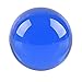 LONGWIN 40mm(1.6 inch) Solid Mini Fengshui Crystal Ball Healing Crystals(Blue)