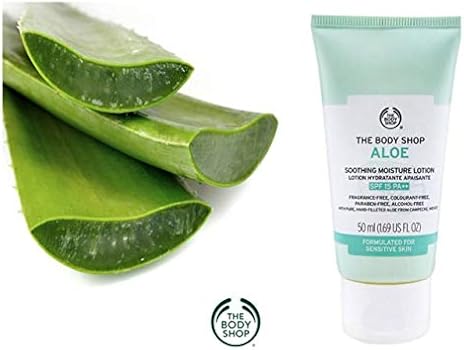 the body shop aloe soothing moisture lotion spf 15