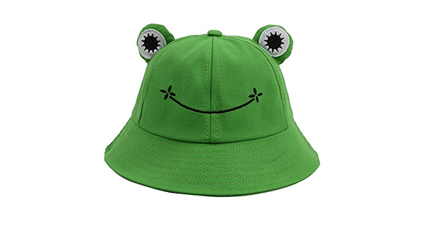 Green Frog Bucket Hat 