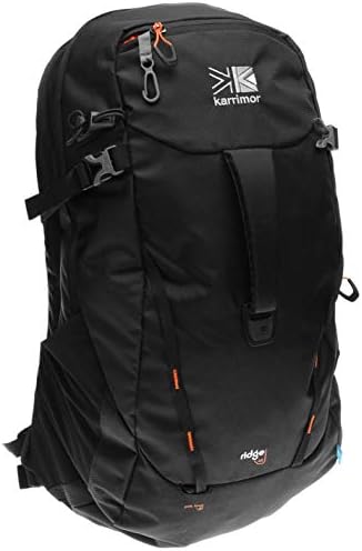 Karrimor Rucksacks 32L/65L/70L Backpack Daypack Bags Ridge Leopard Cougar Jaguar H:42 x W:26 x D:20 (cm) Ridge 32 Litre - Black