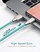 Xcentz USB Type C Cable, [2 Pack 6ft] USB C to USB A Fast Charger, Nylon Braided Charging Cable for Samsung Galaxy S10/S9/S8/Note 8/9/10, LG V20/G5/G6, Pixel, iPad Pro 2018 and More, Blue