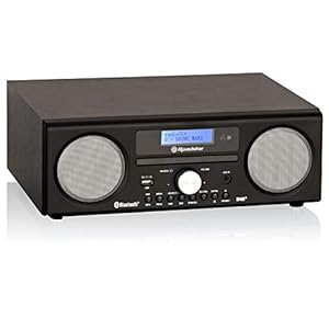 Roadstar HRA-9D+BT digitale radio met cd-speler en Bluetooth. Opnamefunctie. (DAB, DAB+, FM, RDS, USB, 75 Ohm…
