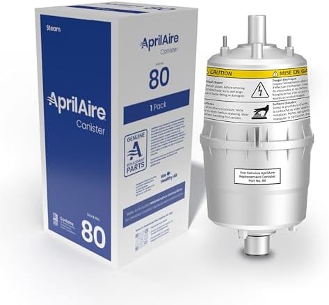 AprilAire 80 Replacement Canister for AprilAire Steam Humidifier Models 800, 801, 865, and 866 (Pack of 1)
